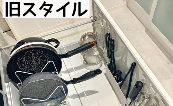 【100均収納】収納力UP＆シンデレラフィット！使い勝手良しの台所に