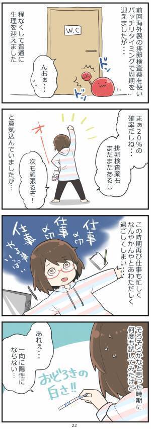 「んおぉ…」おどろきの白さ！排卵日が来なければ何も進まないのに
