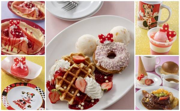 ミニーマウスが主役の新プログラムのスペシャルメニューがかわいすぎる♡