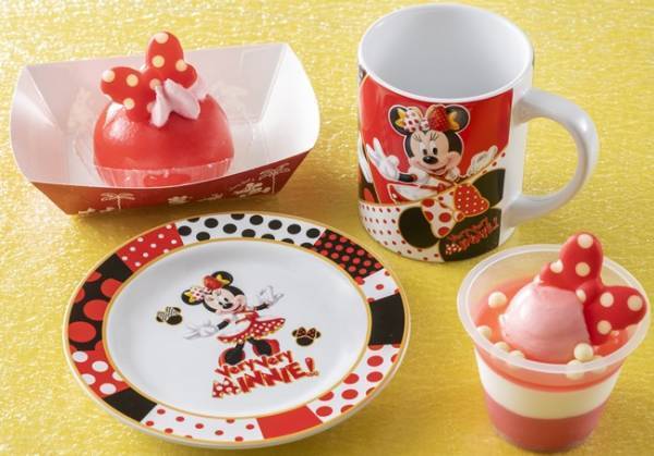 ミニーマウスが主役の新プログラムのスペシャルメニューがかわいすぎる♡