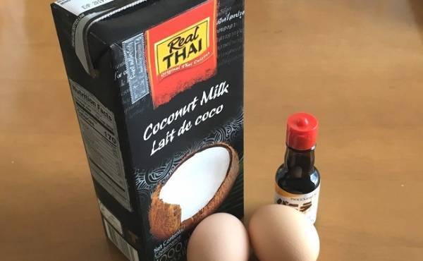 「もう少し痩せて」と言われ…ココナッツクリームで無糖アイス作ってみた