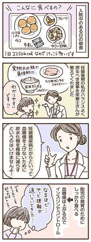 栄養士さんからの食事指導【妊娠糖尿病を乗り越え42歳で出産6】 #ベビカレ春のマンガ祭り