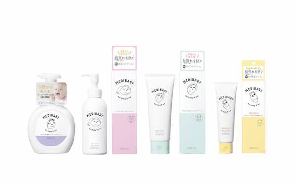 ママも一緒に使えてラク！ヘパリン類似物質配合ベビースキンケア
