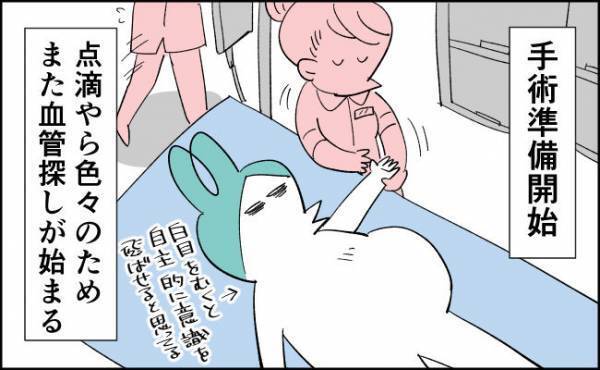 緊急帝王切開の準備が始まった。【んぎぃちゃんカレンダー44】 #べビカレ春のマンガ祭り