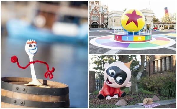 東京ディズニーシーでカラフルなピクサーの世界を楽しめるイベント開催中