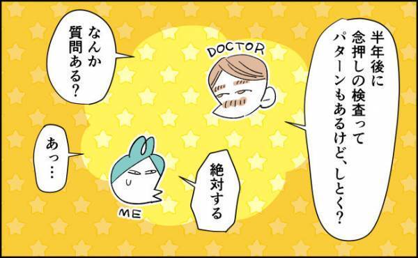 不安で押し潰されそう！検査結果は…？【んぎぃちゃんカレンダー116】