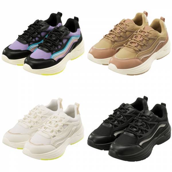 【GU】2990円大人買い必至！おしゃ見えボリュームスニーカー4選