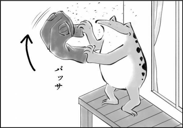 「や、やられた～！！」砂爆弾との戦いに敗れて… #育児マンガ