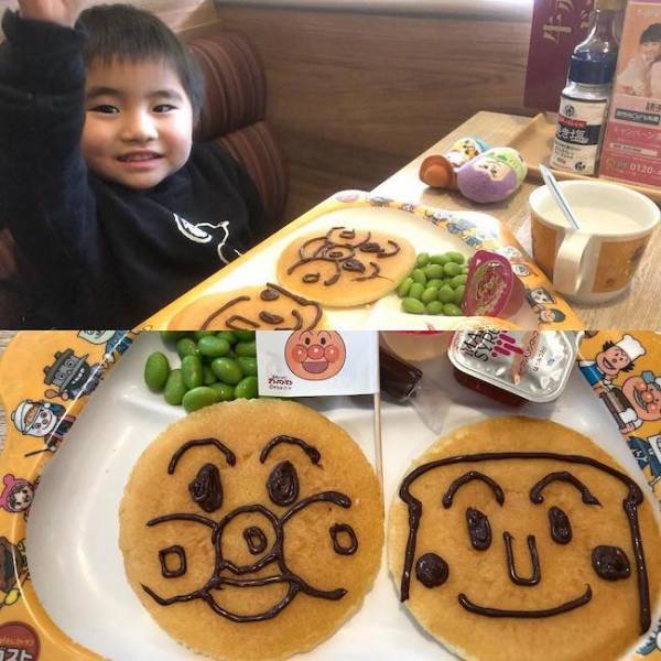 食べるとアンパンマングッズがもらえる♪親子で外食なら◯◯で決まり！