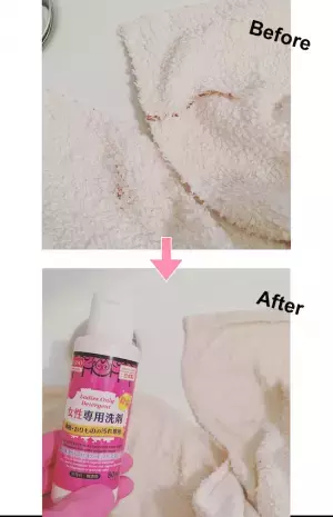 【ダイソー】血液＆おりもの汚れがきれいに落ちる！○○専用洗剤がスゴイ