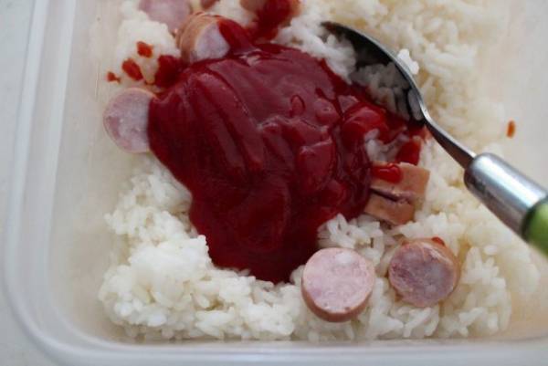 フライパン不使用！絶品オムライスをレンジで作る方法｜つくおき食堂まりえ