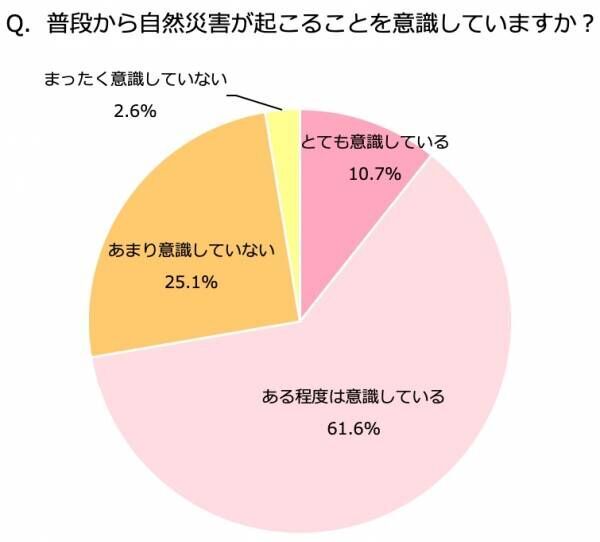 被災経験者が あって良かった 物とは 災害に対する意識調査 年3月9日 ウーマンエキサイト 1 4