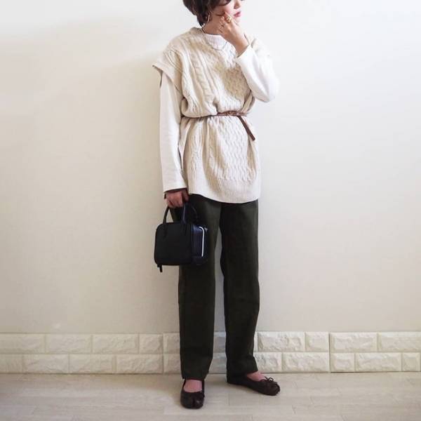 【GU】メンズの「シェフパンツ」がママに大流行！着こなし実例3つ