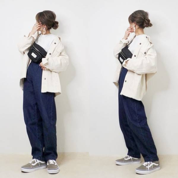 【GU】メンズの「シェフパンツ」がママに大流行！着こなし実例3つ