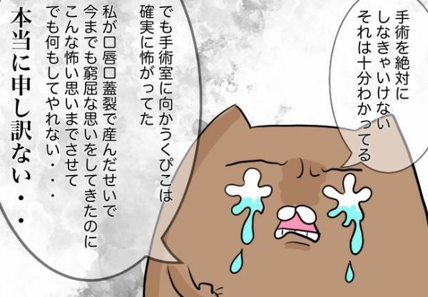 「口唇口蓋裂で産んでごめんね…」【口唇口蓋裂ちゃん、育ててます89】