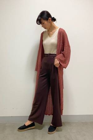 GU新作♥1990円ボトムが快適なのにきちんと見え！おうち時間にも◎