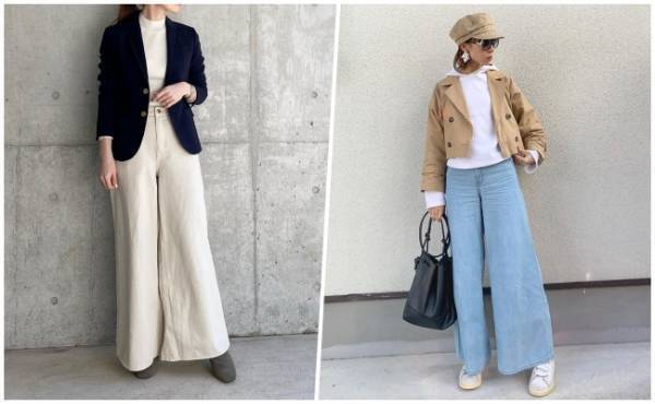 【ユニクロ新作】神ボトム現る！加工を疑われるほどの脚長見えコーデ4選