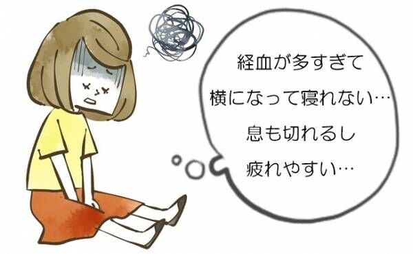 眠れないほどの経血量で入院寸前！【生理体験談】