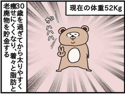 過去と現在、私の体重はこんなにも！？【ねこたぬのはじめて育児66】