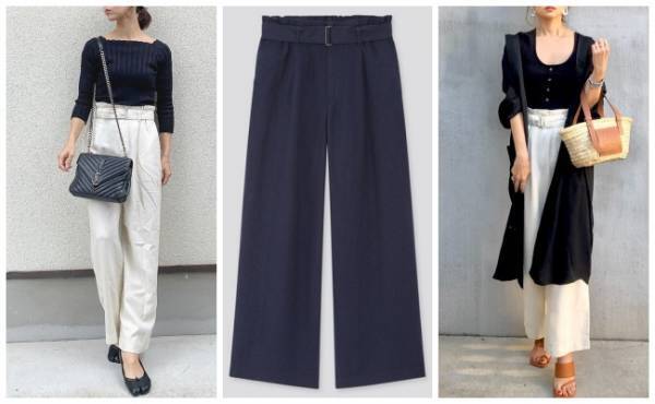 【ユニクロ】リネンなのに2990円！美脚見え＆ラクが叶う名品ボトム♡