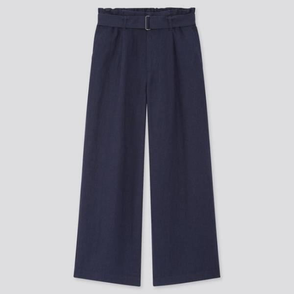 【ユニクロ】リネンなのに2990円！美脚見え＆ラクが叶う名品ボトム♡