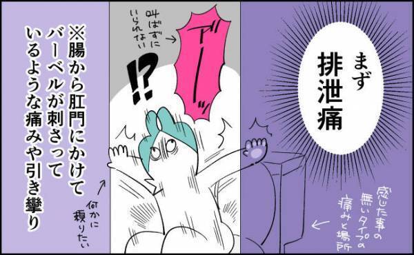 ぎゃー痛い！激痛が走る場所はなんと…【んぎぃちゃんカレンダー142】