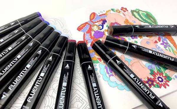 【ダイソー】コスパ最強！コ●ック激似のイラストマーカーが結構使える！