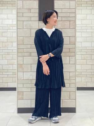 【コーエン】着回し力抜群！シワを気にせず着られるチュニックカーデが神