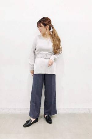 【GU】これは完璧！細見えが叶うニットチュニックが最高【骨スト勝利】