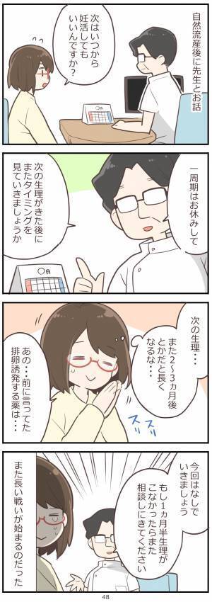 「先生、あの薬って…」流産後の経過は順調、次のタイミング指導は！？