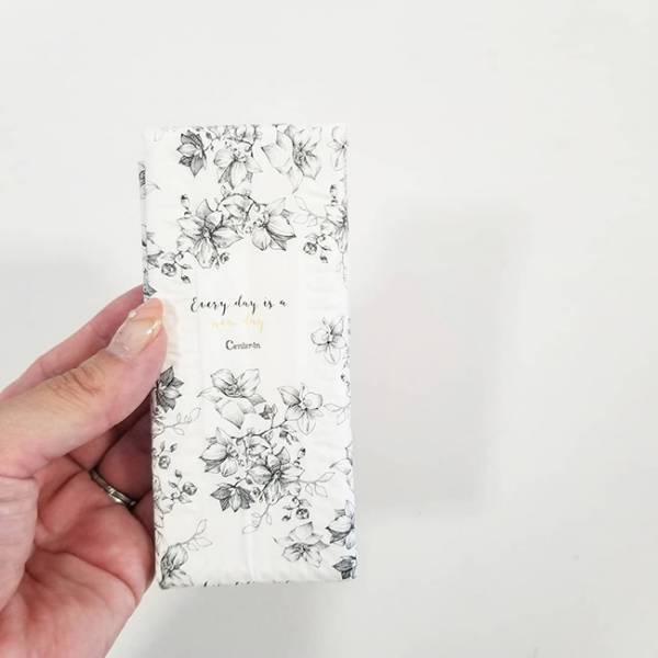 新しすぎッ！センターイン×100均クリアポーチで“見せ”ナプキン収納