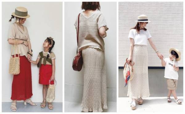 【GU】即買いすべし！大ヒットした透かし編みニットスカートが再登場♡