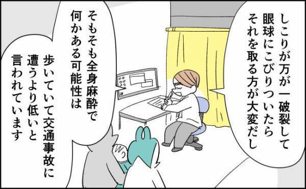 先生のズバッとした物言いが決め手！相談の結果、手術を受けることに