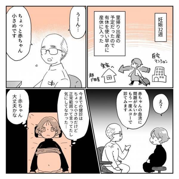 低栄養？「おなかの赤ちゃんが小さい」と言われて…【出産体験談2】