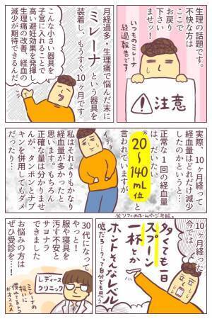 「私は月経過多…」婦人科に相談して改めて認識【ミレーナ体験談10】