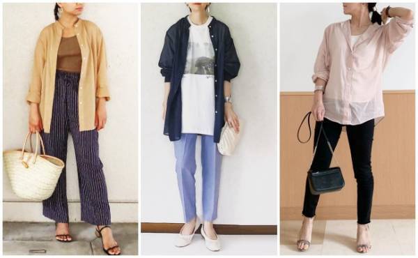 【ユニクロ】買わなきゃ後悔！適度な透け感が上品な大人のシアーシャツ♡