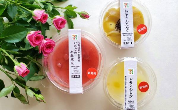 【セブン】8月新作は冷とろ食感♡ひんやりおいしい和スイーツ3選
