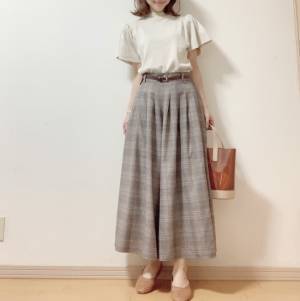 【しまむら】絶対買い！動きやすい＆おしゃれなスカーチョが2千円以下♡