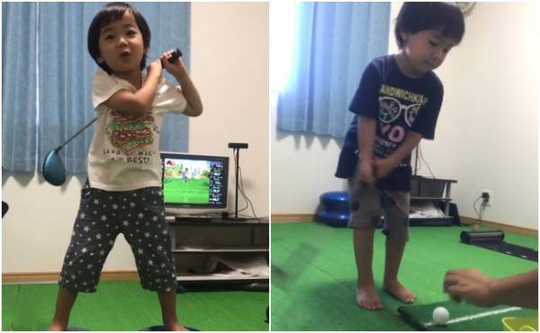 日本プロゴルフ協会のパパの息子は将来有望！？天才キッズパパの子育て論