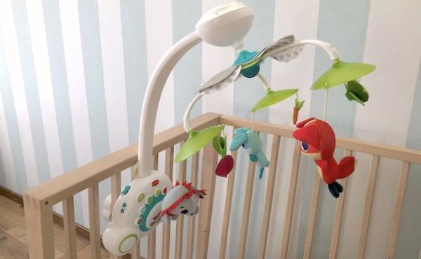 双子育児の救世主！買って正解♪ 長く使える高機能なモビールはコレ！