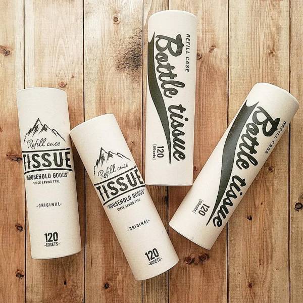 おしゃれで使いやすい★Seriaのボトル型ティッシュケースが大人気！