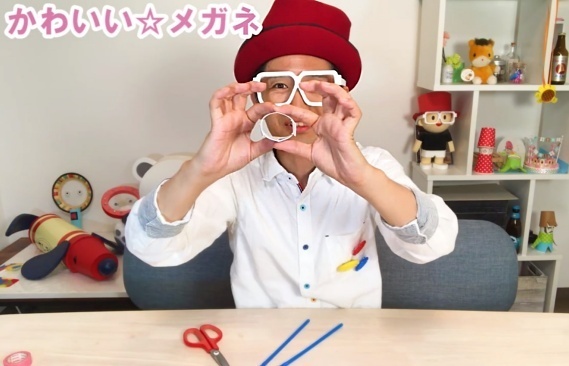 ストローとトイレットペーパーの芯で簡単に作れる！できたくんの工作教室