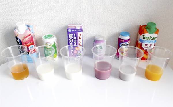 「お、意外！」飲んでわかった鉄分ドリンク６種徹底比較！生理の貧血対策