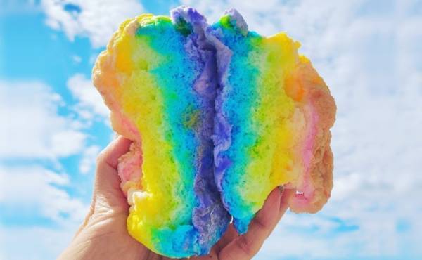 超簡単！100均で作れるしゅわしゅわ食感「雲パン」が大ブーム！