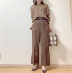 【しまむら】1290円の神ボトム！「ラク」と「きちんと見え」を両立♪