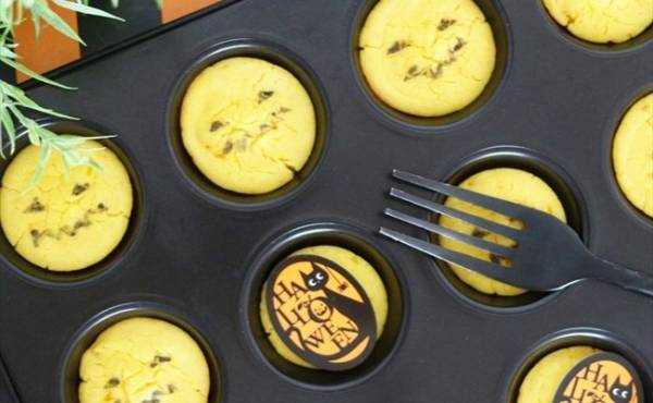 ハロウィンに！簡単おいしい♡かぼちゃのプチケーキ【管理栄養士監修】