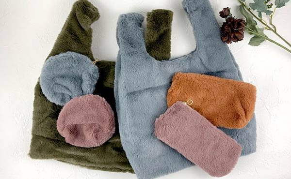 【ダイソー】品切れ注意！リアルファー顔負けの新作ミニトートが売れまくってる件