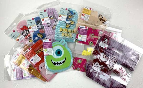 【ダイソー】品切れ続出！ディズニーのジップバッグが可愛くて使えると話題