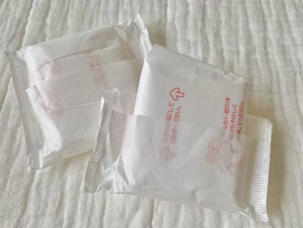 シンプルバンザイ！肌触りグー！無印良品の「生理用ナプキン」ついに登場