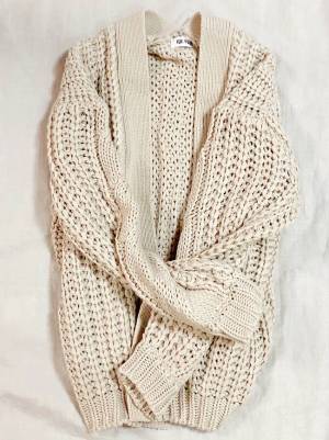 【しまむら】破格！かわいい♡ざっくり編みローゲージカーデが1290円